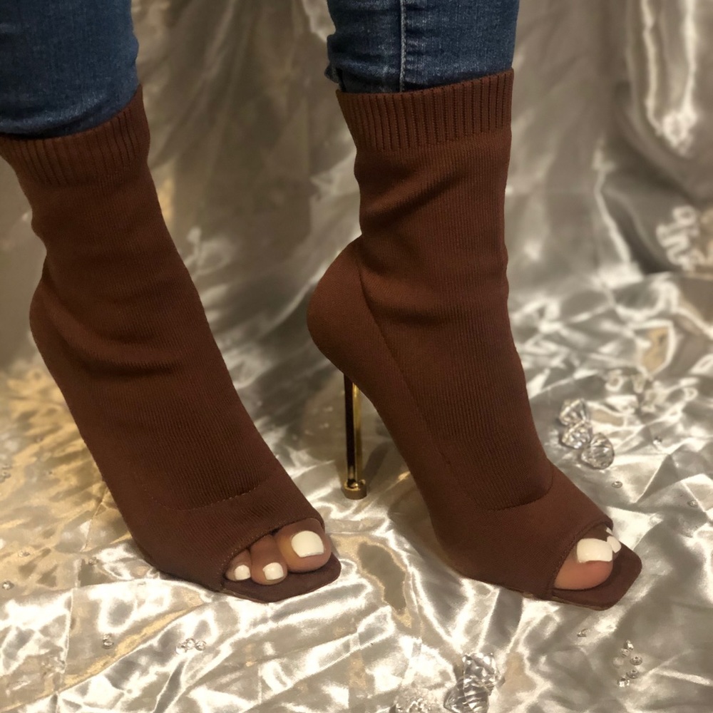 Brown Ankle Booties